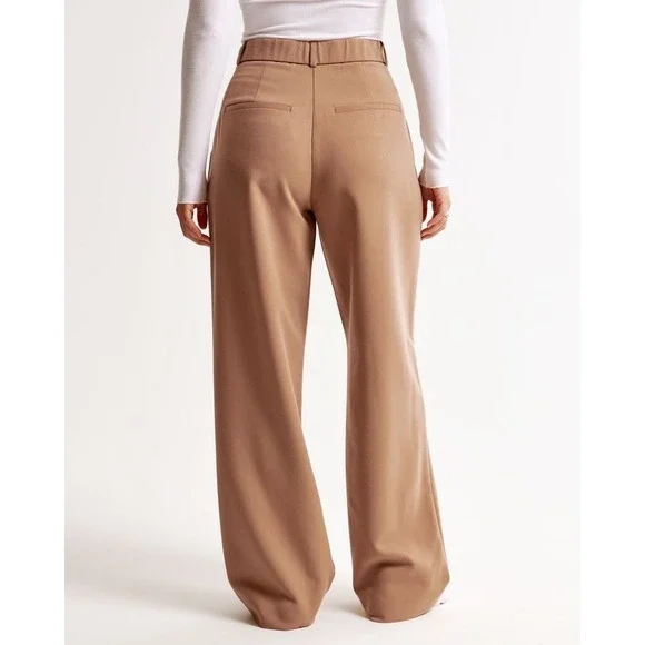 Abercrombie & Fitch Sloane Tailored Wide Leg Pant - Picture 6 of 16